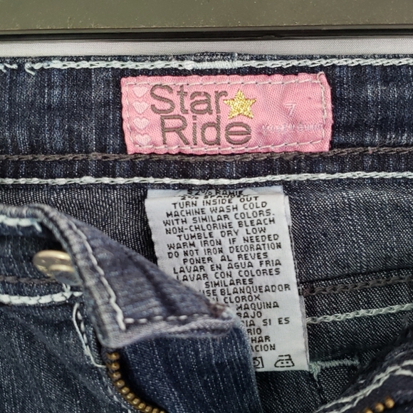 Star Ride girls size 7 Jeans - Picture 2 of 5